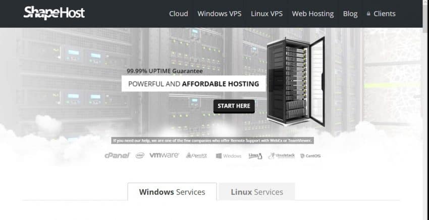 shape.host  850x435 - ShapeHost Cloud VPS gives the client a chance to assume responsibility